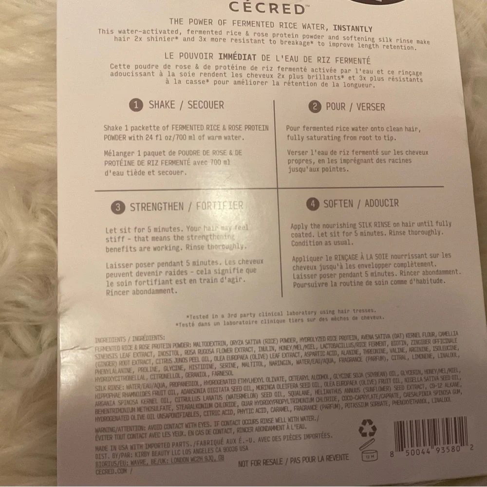 Cecred Hair Bundle - Protein Ritual & Moisture Sealing Ritual - New - Trial Size - Picture 5 of 7